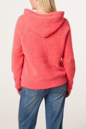 Zip Up Cosy Hoodie (New Colours Available)