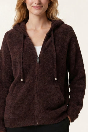 Zip Up Cosy Hoodie (New Colours Available)