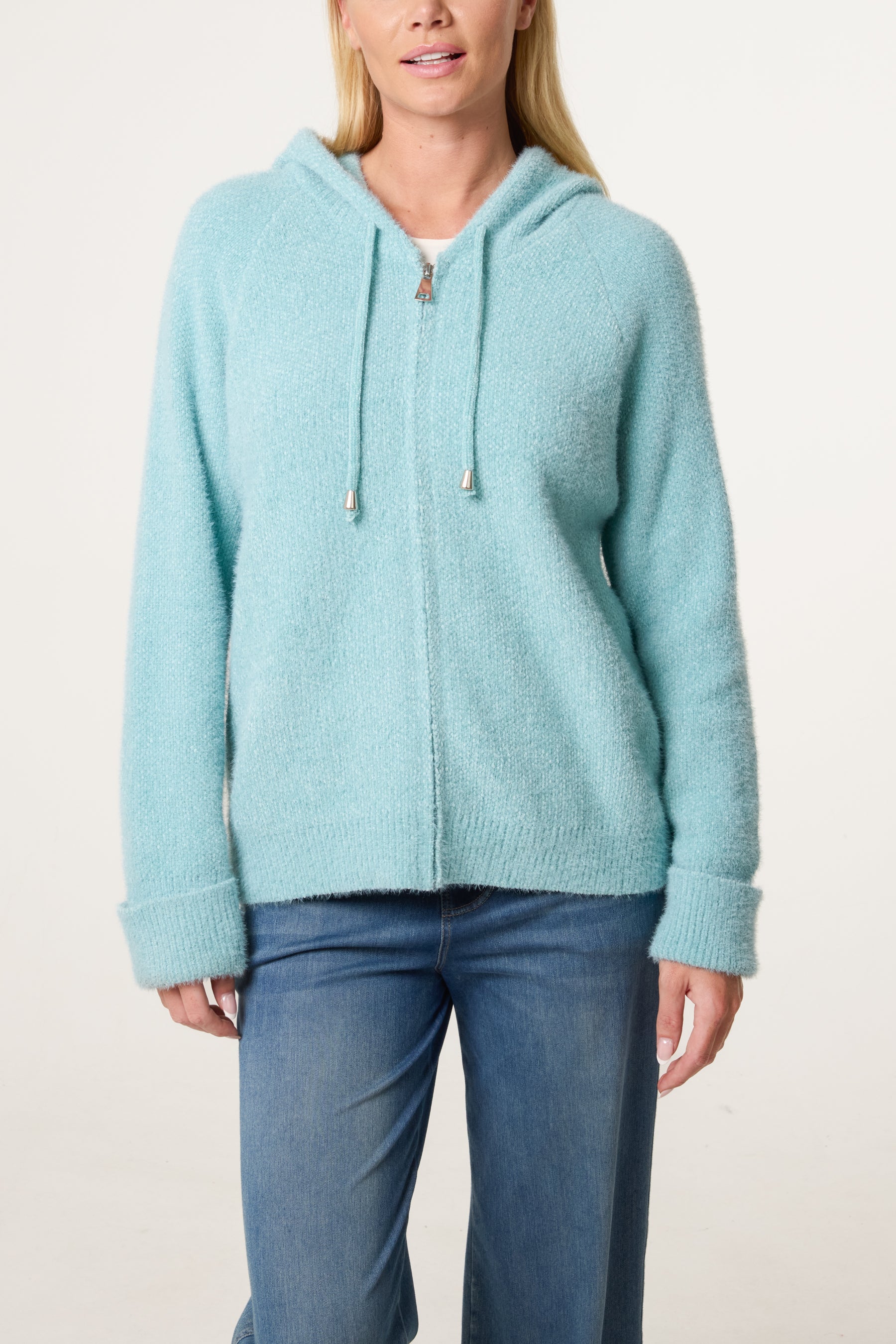 Zip Up Cosy Hoodie (New Colours Available)