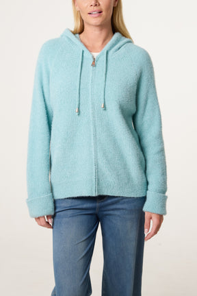 Zip Up Cosy Hoodie (New Colours Available)