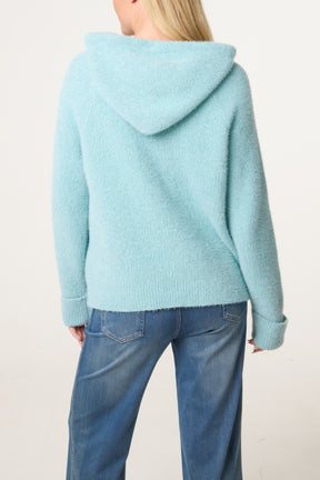 Zip Up Cosy Hoodie (New Colours Available)