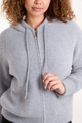 Zip Up Cosy Hoodie (New Colours Available)