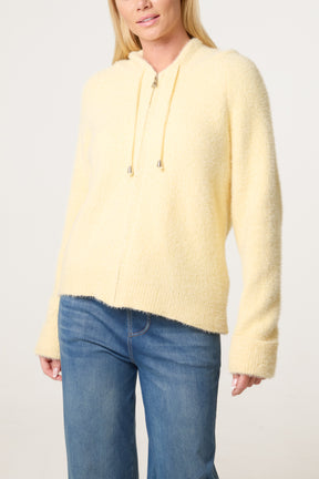 Zip Up Cosy Hoodie (New Colours Available)