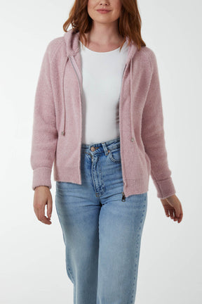 Zip Up Cosy Hoodie (New Colours Available)