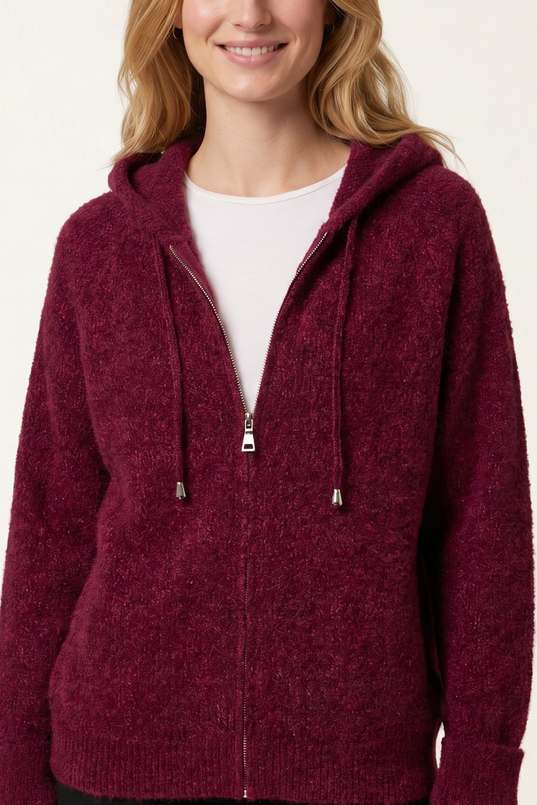 Zip Up Cosy Hoodie (New Colours Available)