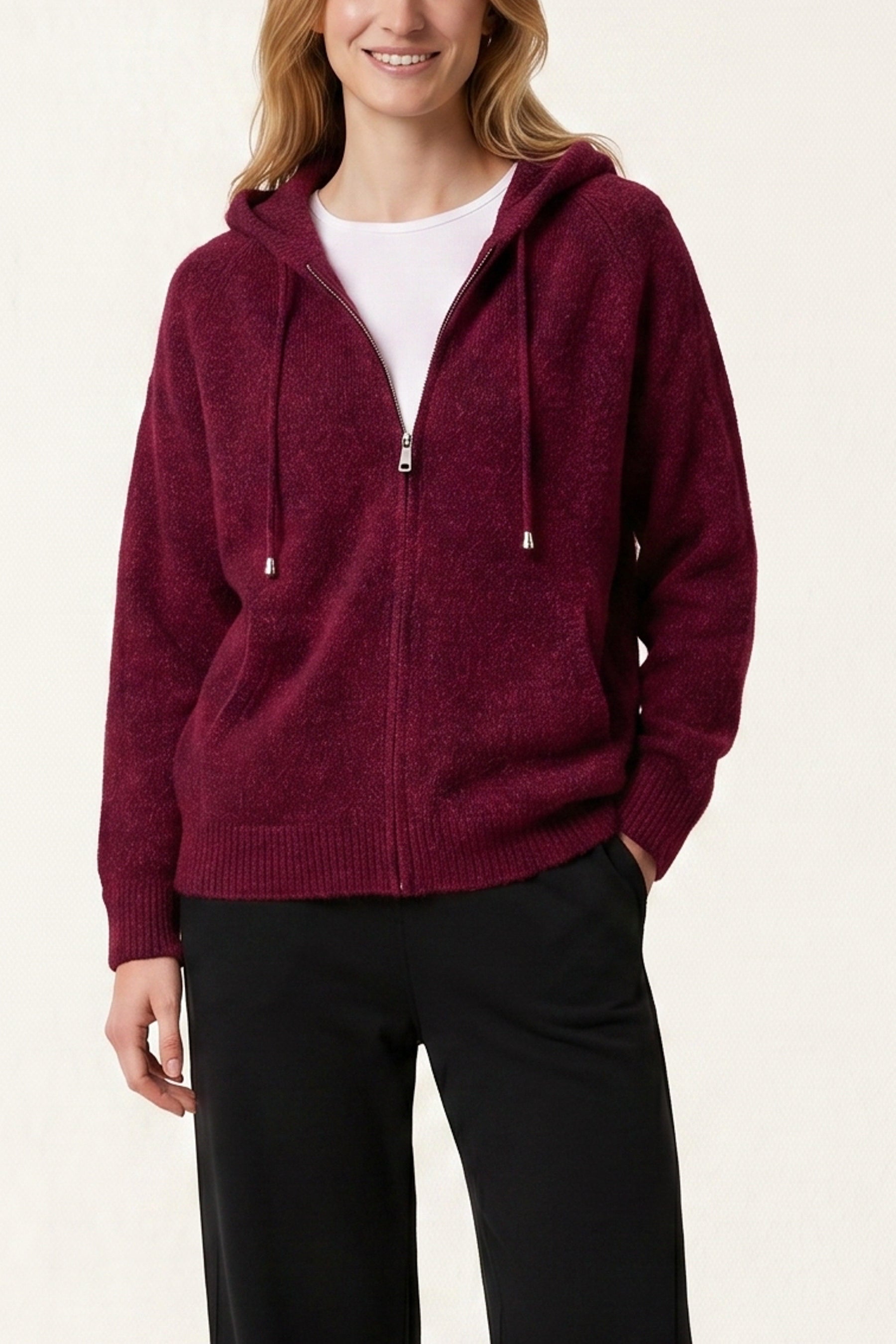 Zip Up Cosy Hoodie (New Colours Available)