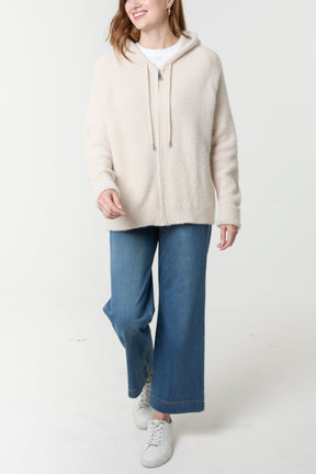 Zip Up Cosy Hoodie (New Colours Available)