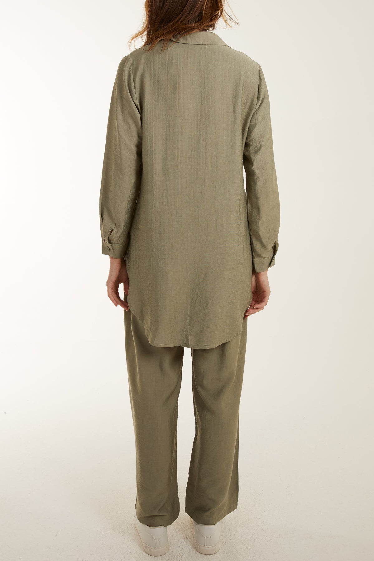 Lightweight Shirt & Wide Leg Trouser Co-Ords