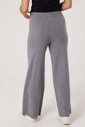 Knitted Wide Leg Trouser