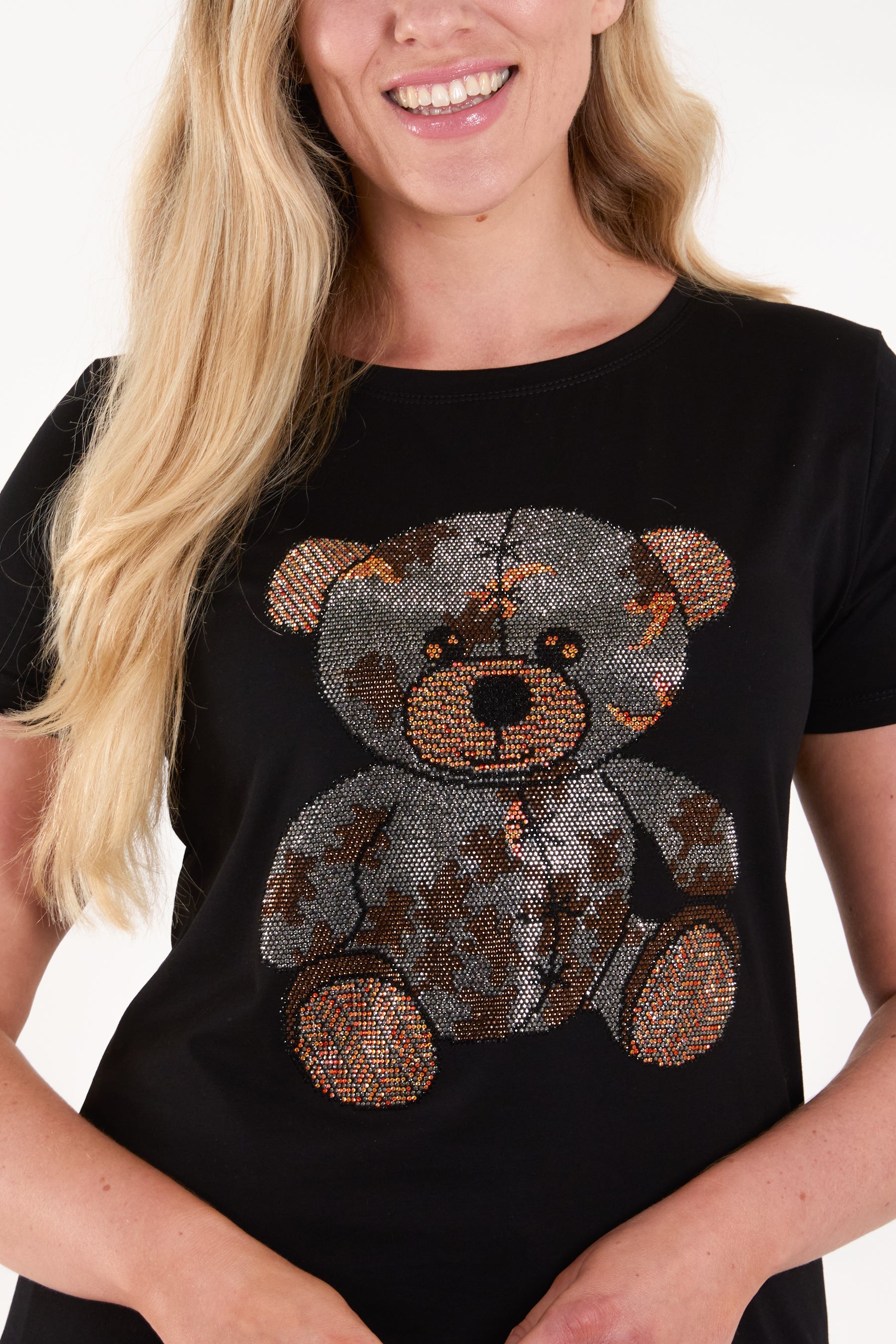 Diamante Teddy Bear T-Shirt