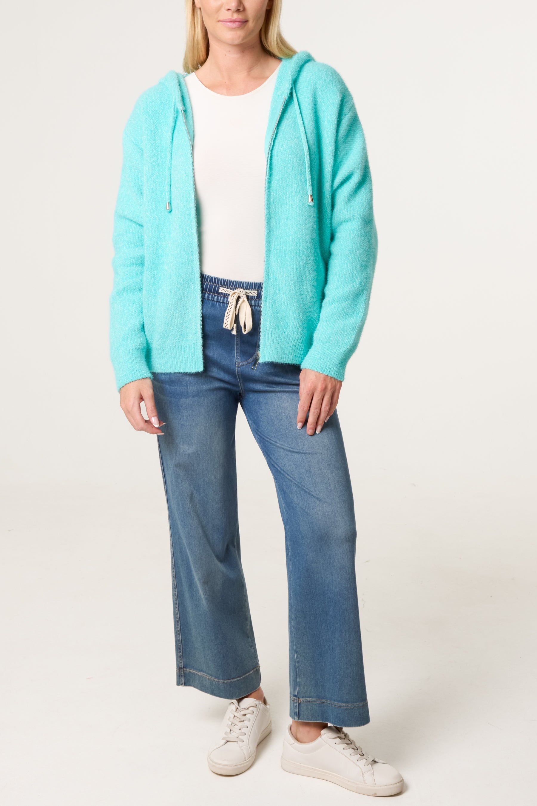 Zip Up Cosy Hoodie (New Colours Available)