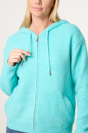 Zip Up Cosy Hoodie (New Colours Available)