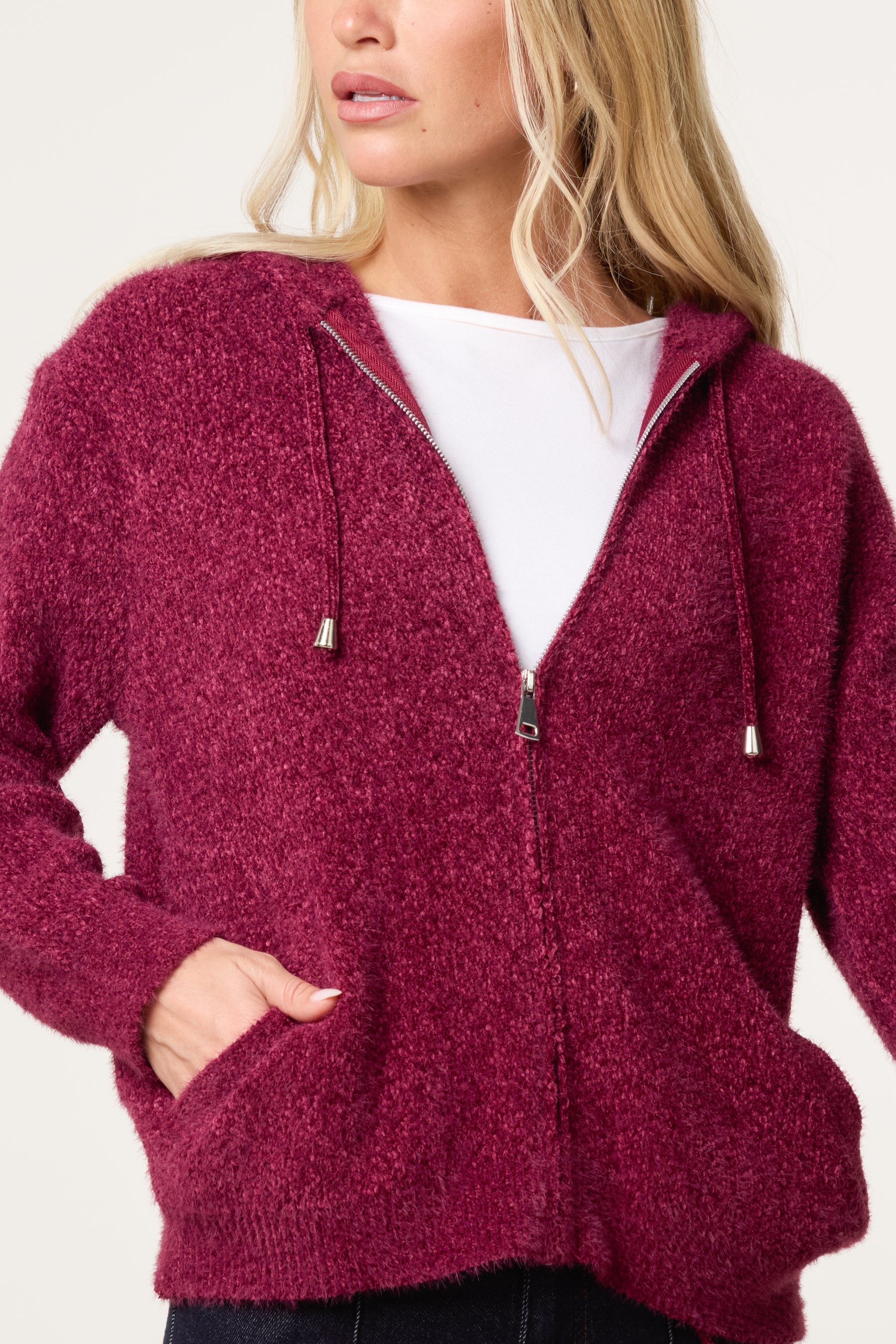 Zip Up Cosy Hoodie (New Colours Available)