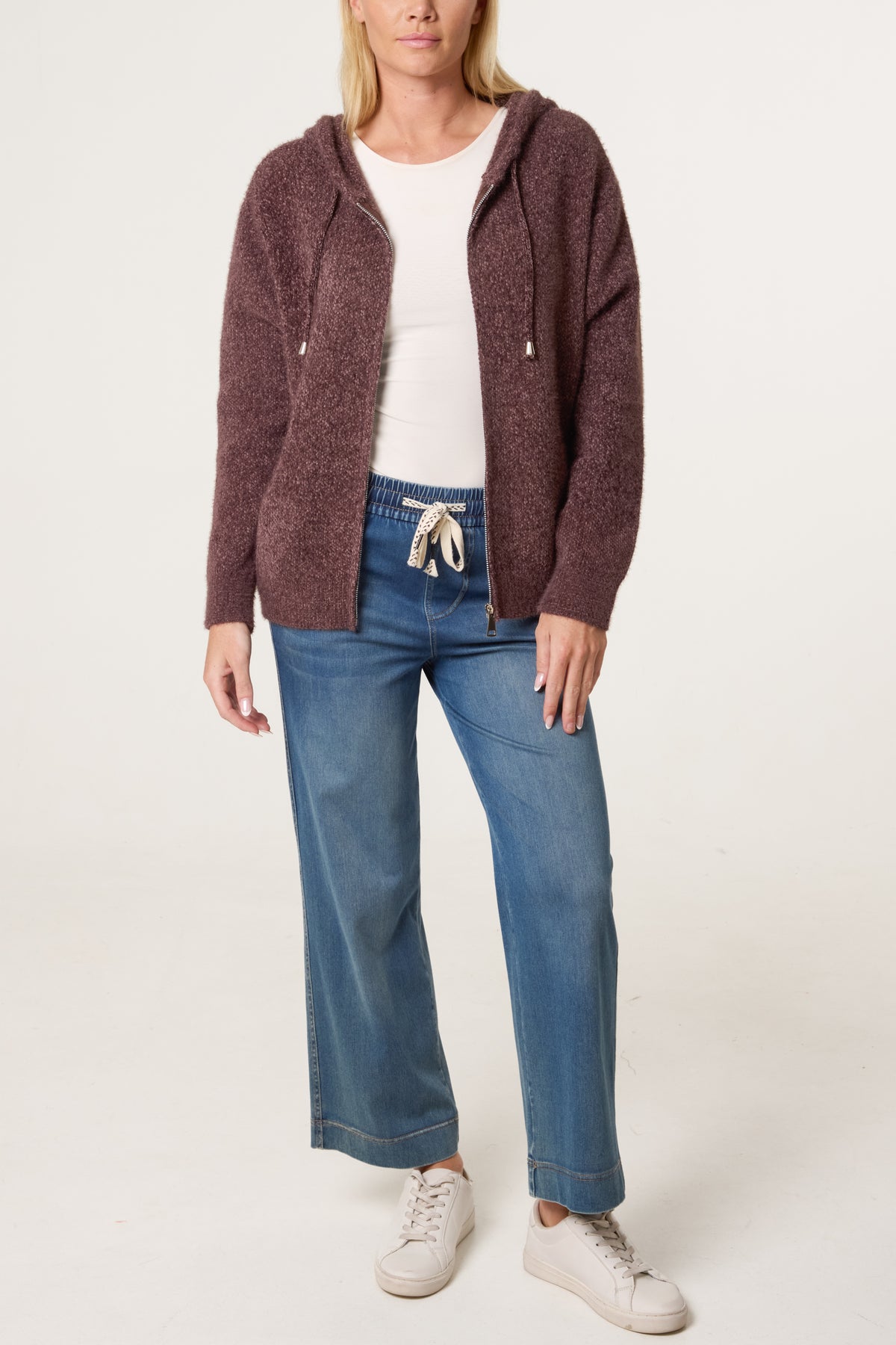 Zip Up Cosy Hoodie (New Colours Available)