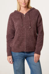 Zip Up Cosy Hoodie (New Colours Available)