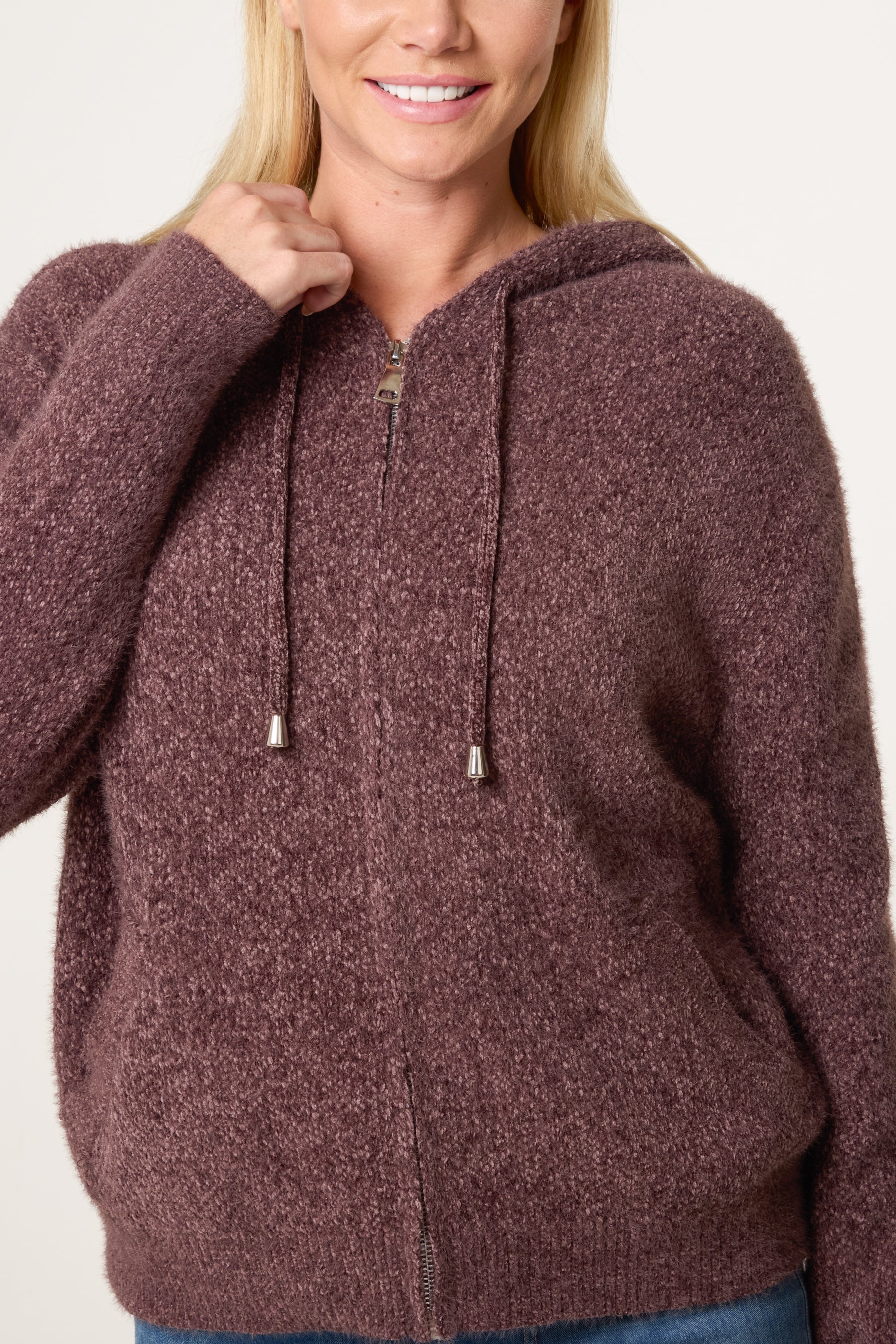 Zip Up Cosy Hoodie (New Colours Available)