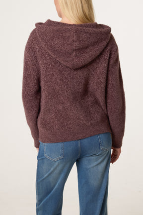 Zip Up Cosy Hoodie (New Colours Available)