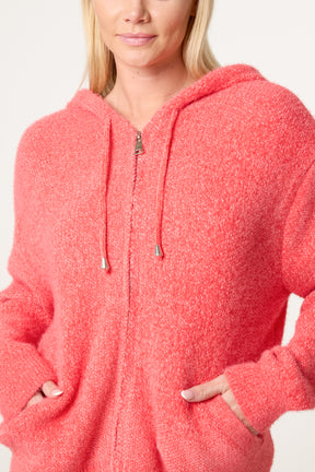 Zip Up Cosy Hoodie (New Colours Available)