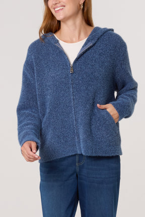 Zip Up Cosy Hoodie (New Colours Available)