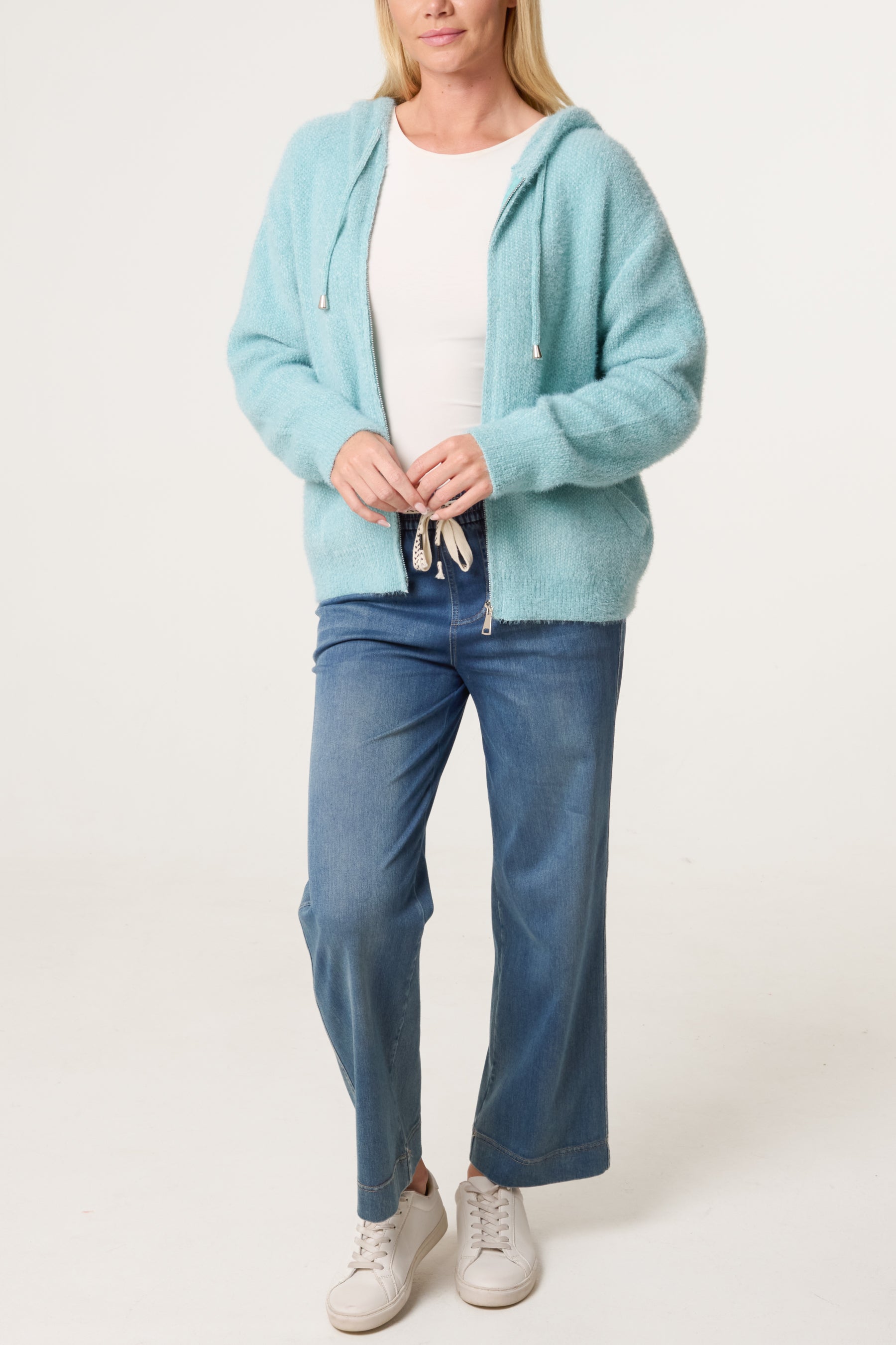 Zip Up Cosy Hoodie (New Colours Available)