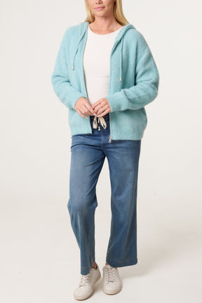 Zip Up Cosy Hoodie (New Colours Available)