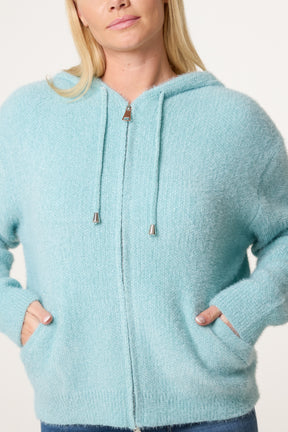 Zip Up Cosy Hoodie (New Colours Available)