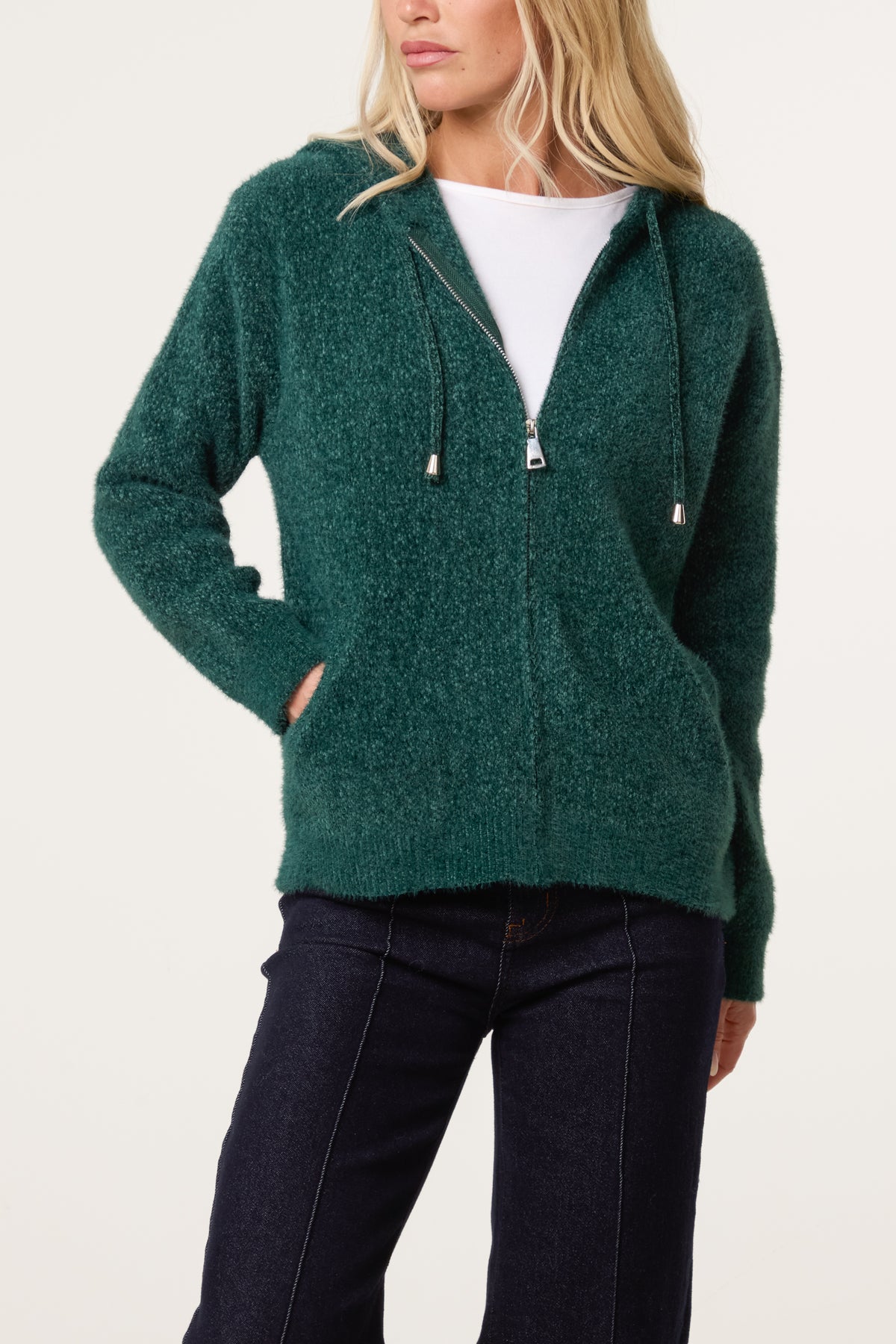 Zip Up Cosy Hoodie (New Colours Available)