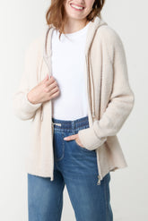 Zip Up Cosy Hoodie (New Colours Available)