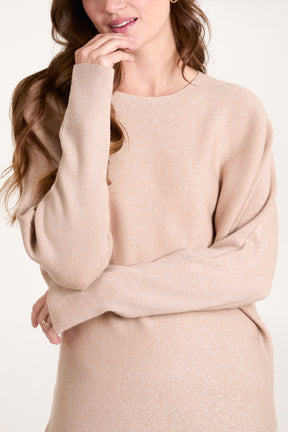 Fine Knit Glitter Jumper