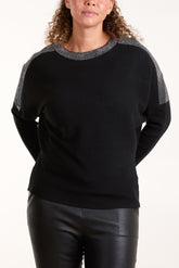 Diamante Neckline Jumper