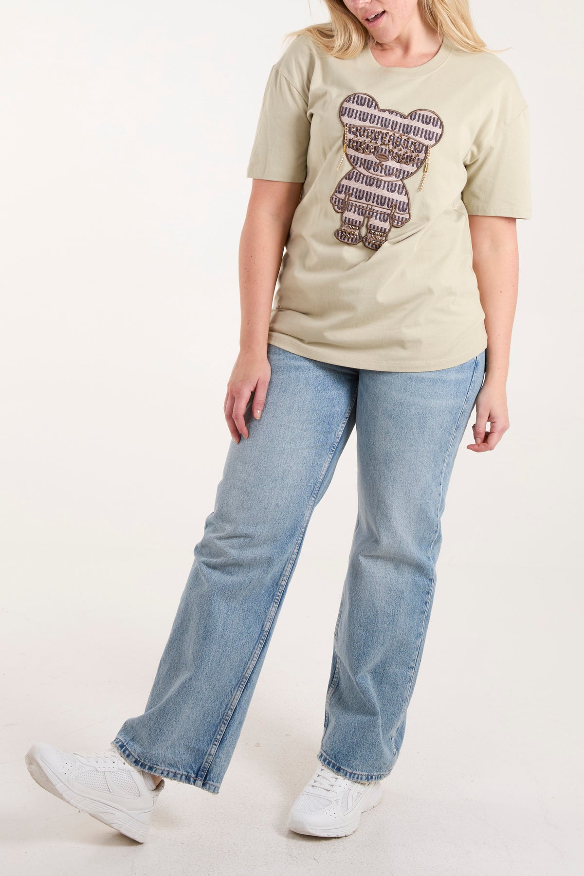 Embellished Bear T-Shirt