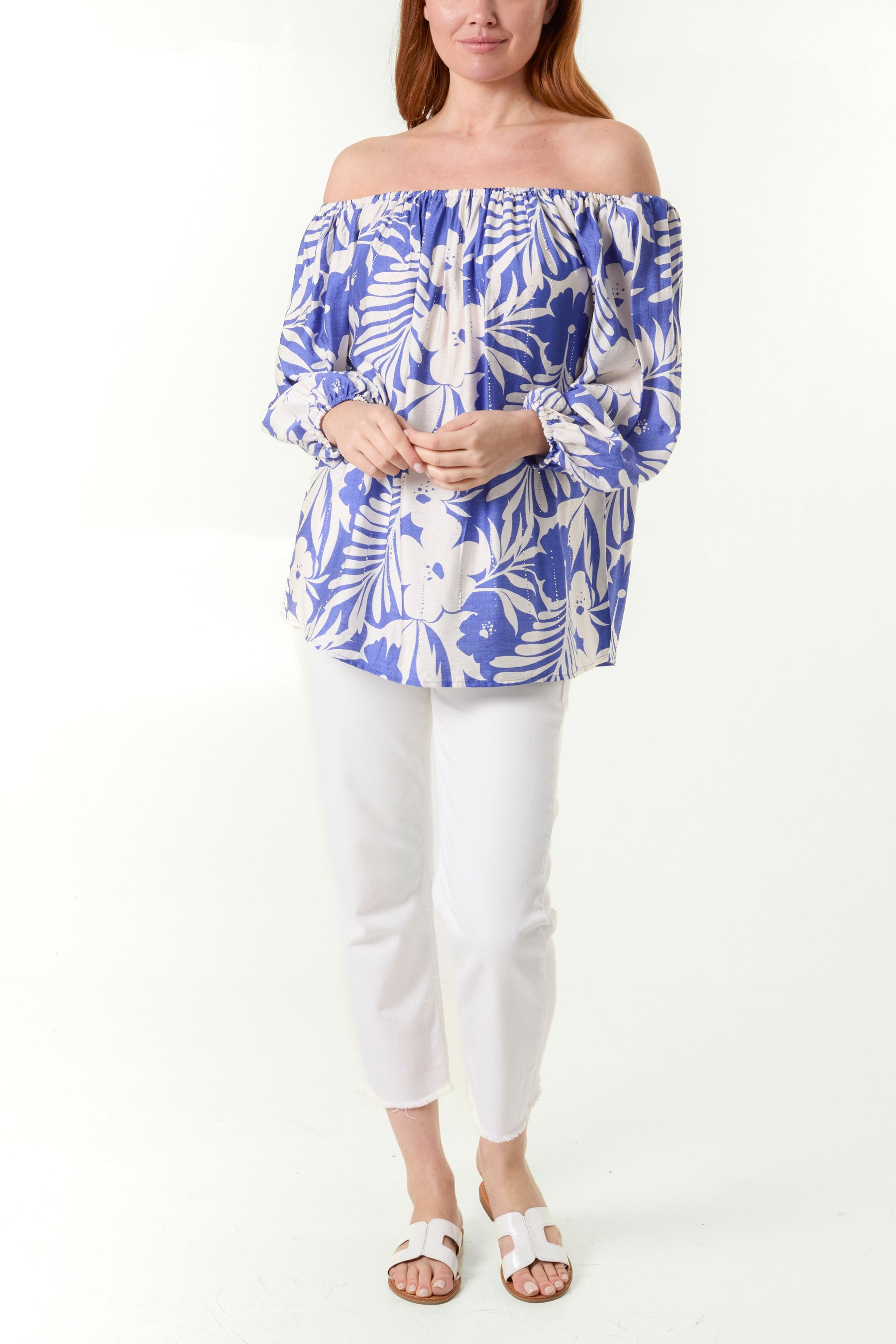 Top With Floral Print