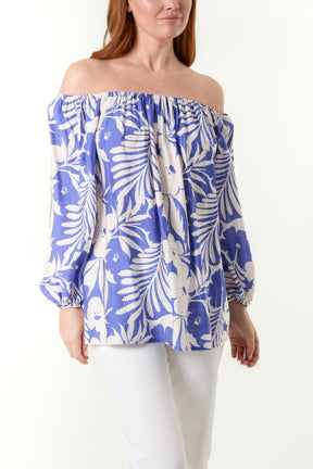 Top With Floral Print