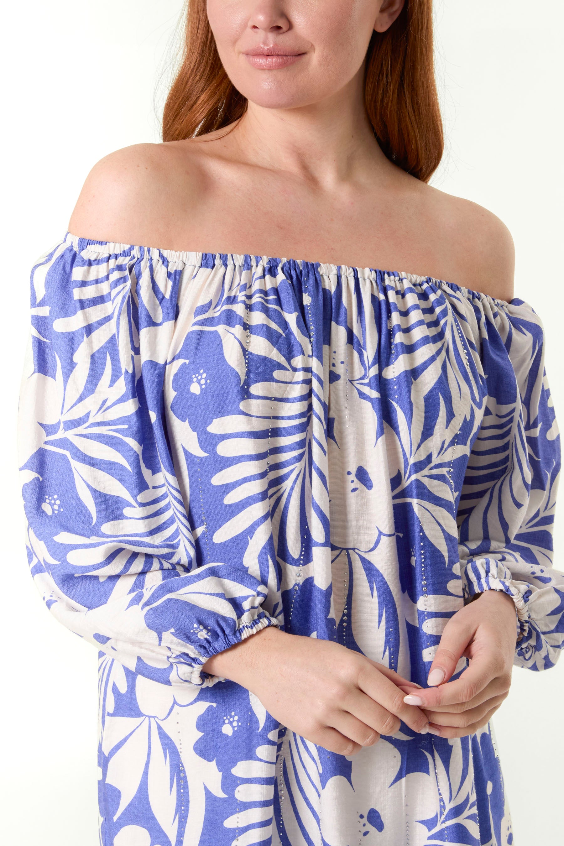 Top With Floral Print