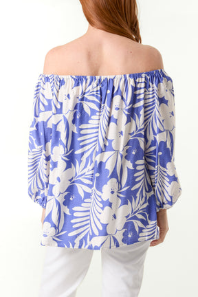 Top With Floral Print