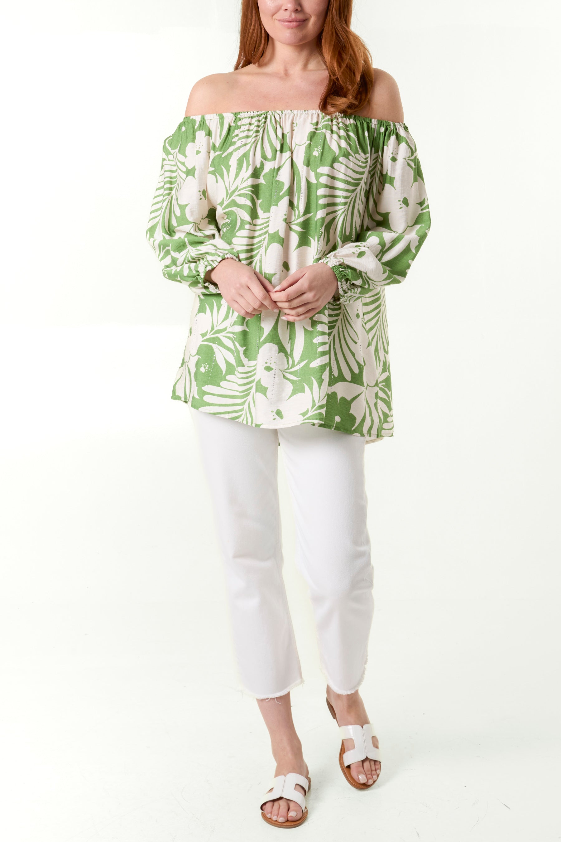 Top With Floral Print