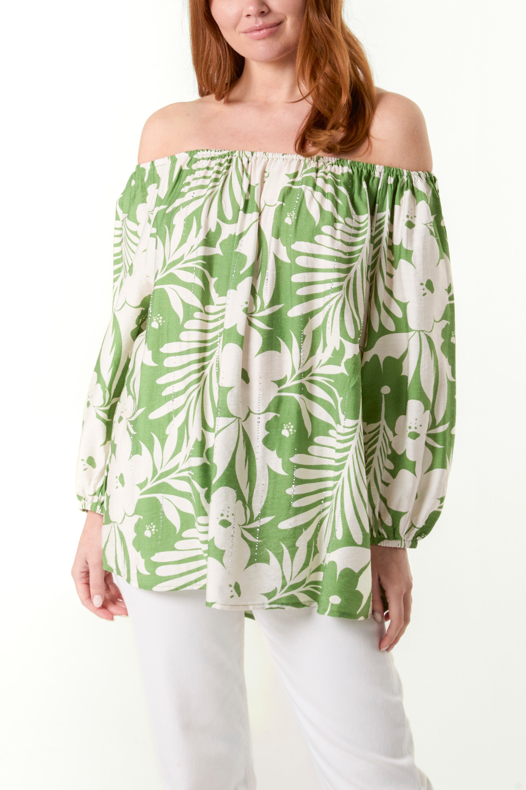 Top With Floral Print