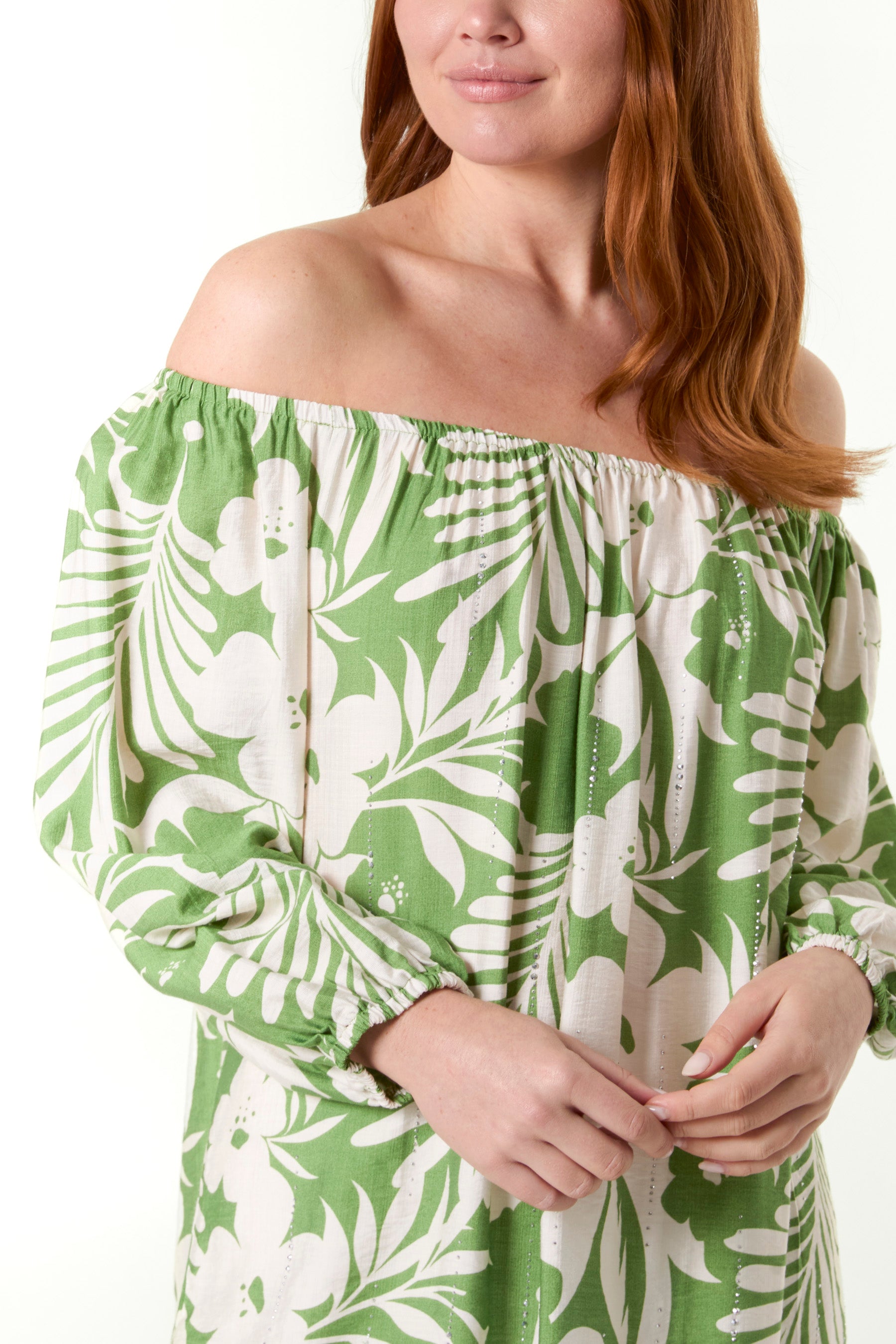Top With Floral Print