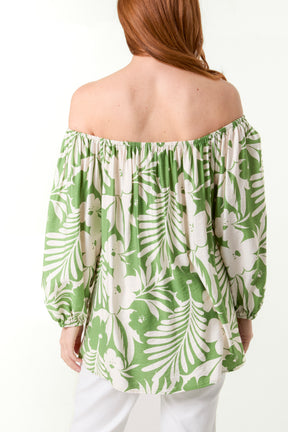 Top With Floral Print