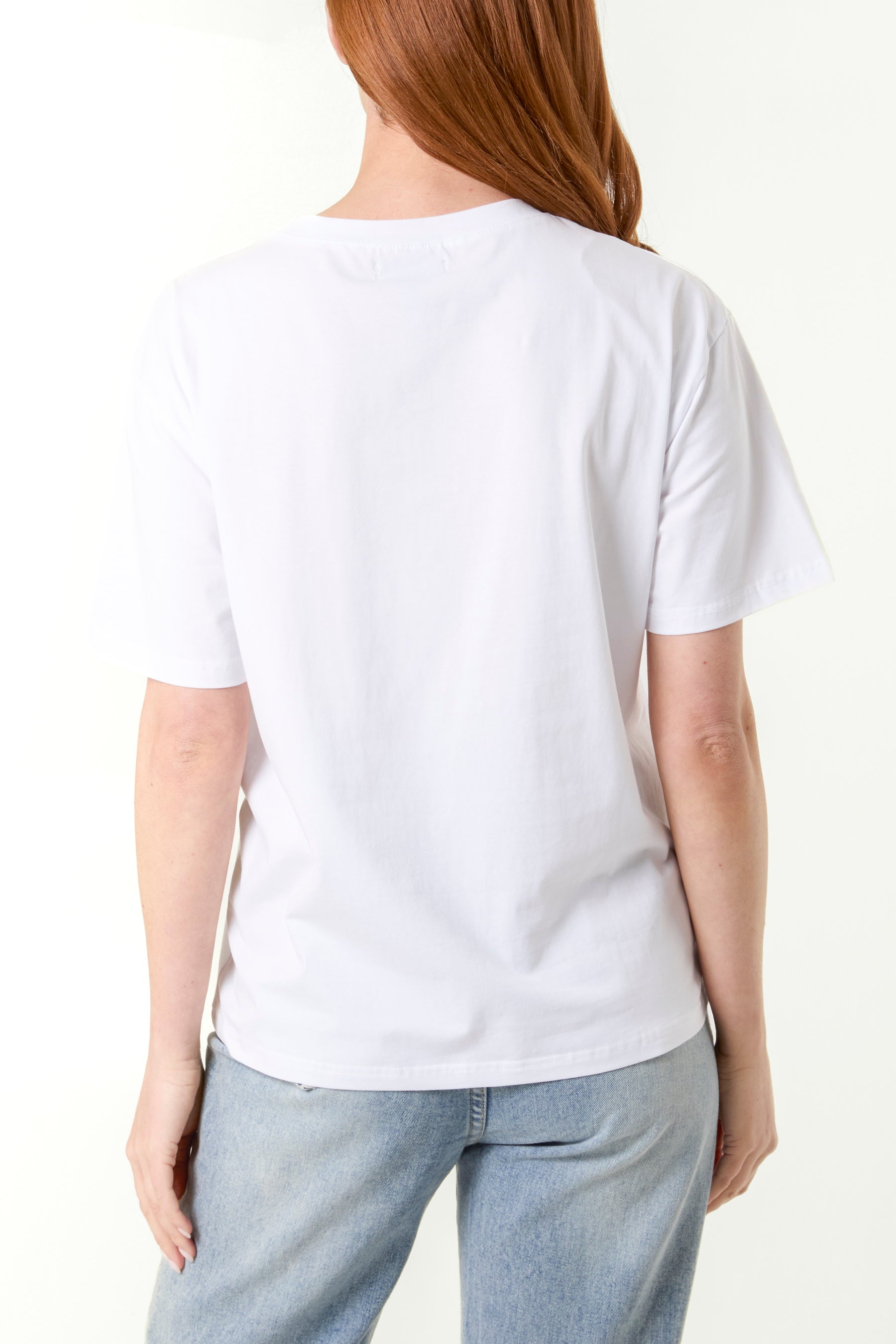 Abstract Girl Print T-Shirt