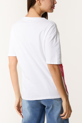 Embellished Girls Print T-Shirt