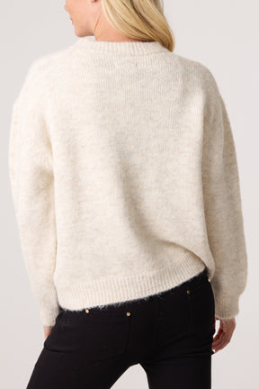 Crew Neck Knit Bear Jumper
