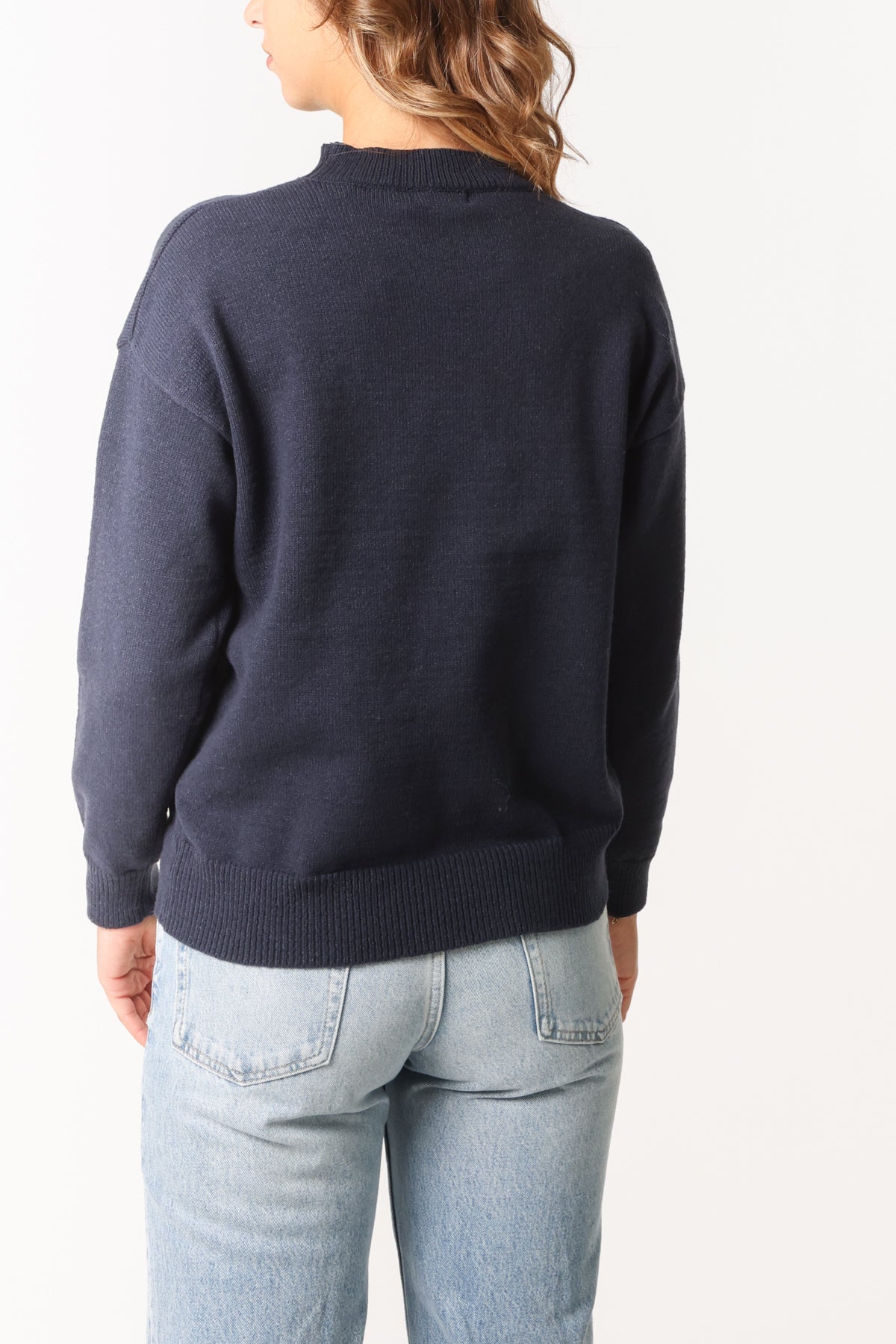 Jacquard Sweater Teddy Bear Jumper