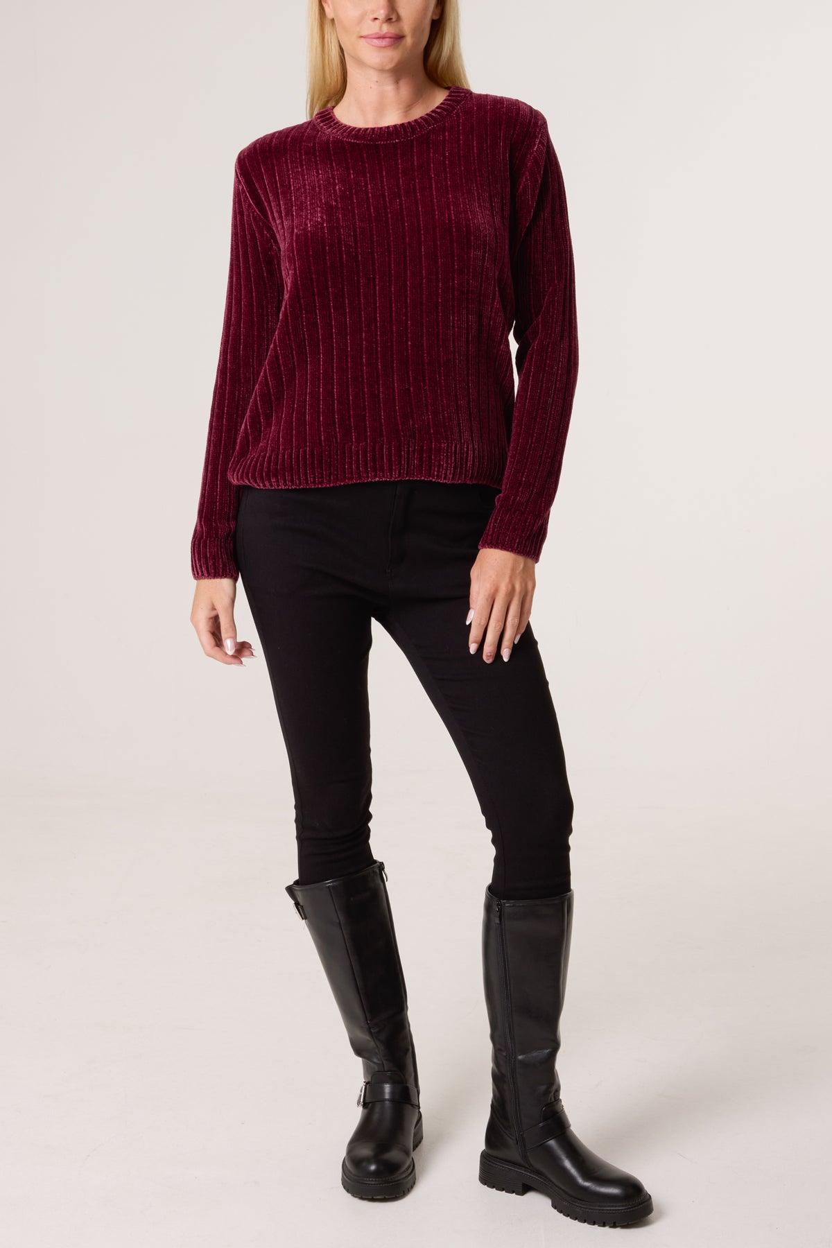 Super Soft Ribbed Jumper