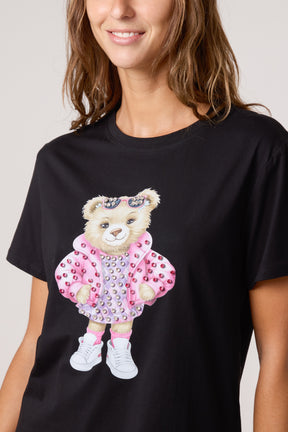 Embellished Cool Bear T-Shirt