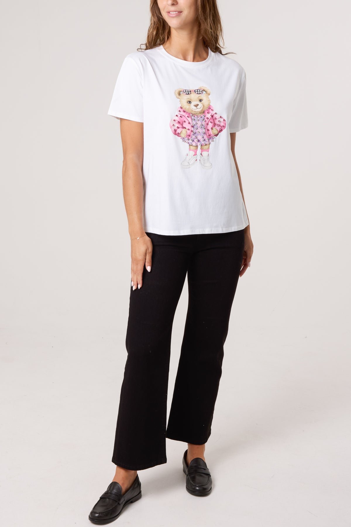 Embellished Cool Bear T-Shirt