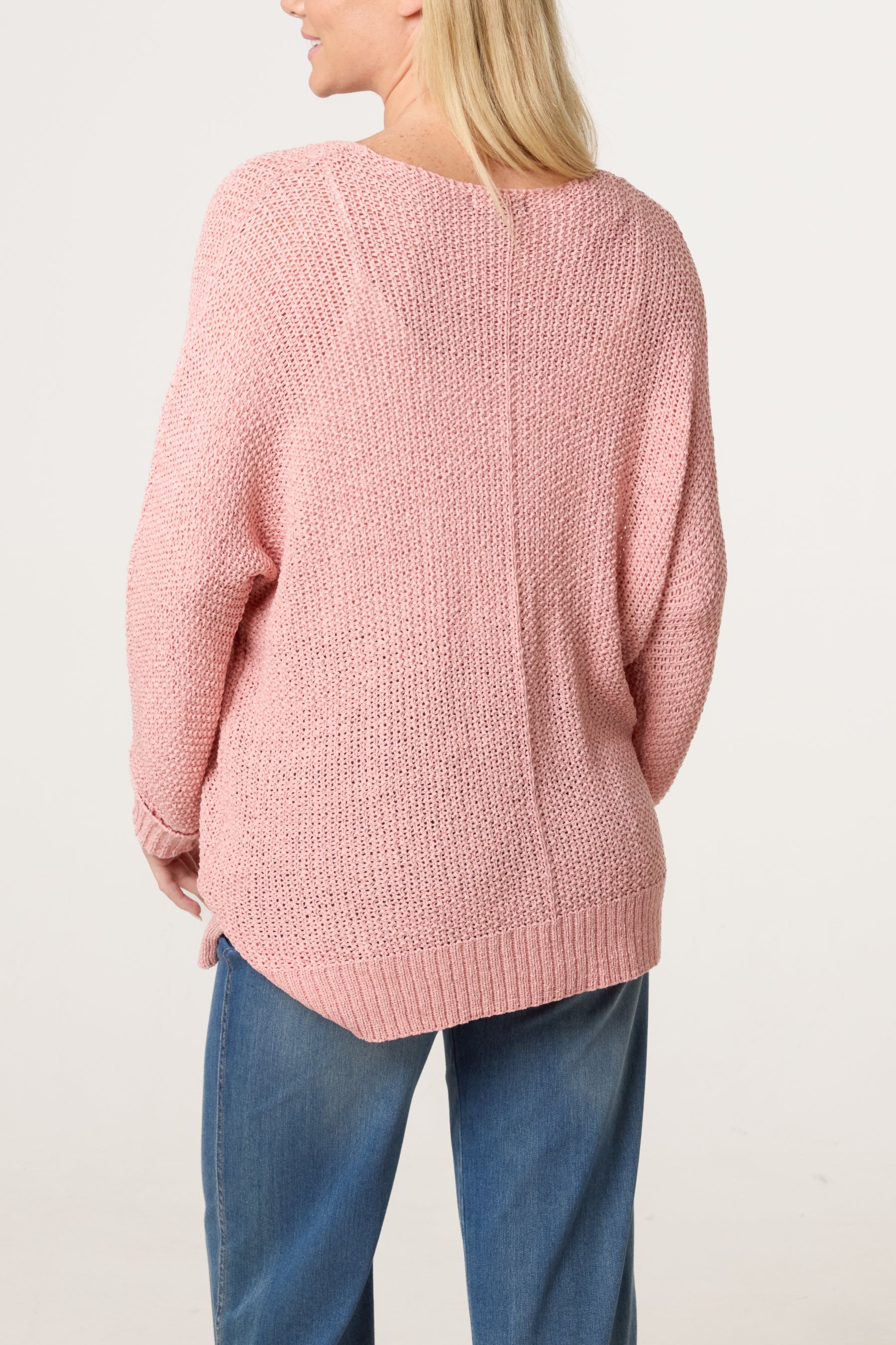 V-Neck Knit Jumper