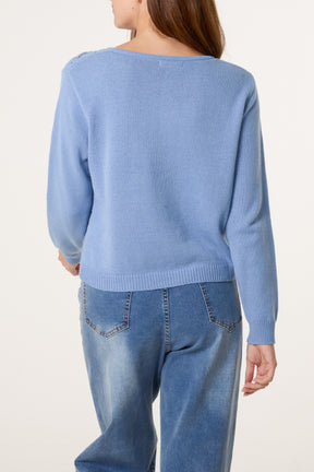 Knit Crochet Circles Cardigan