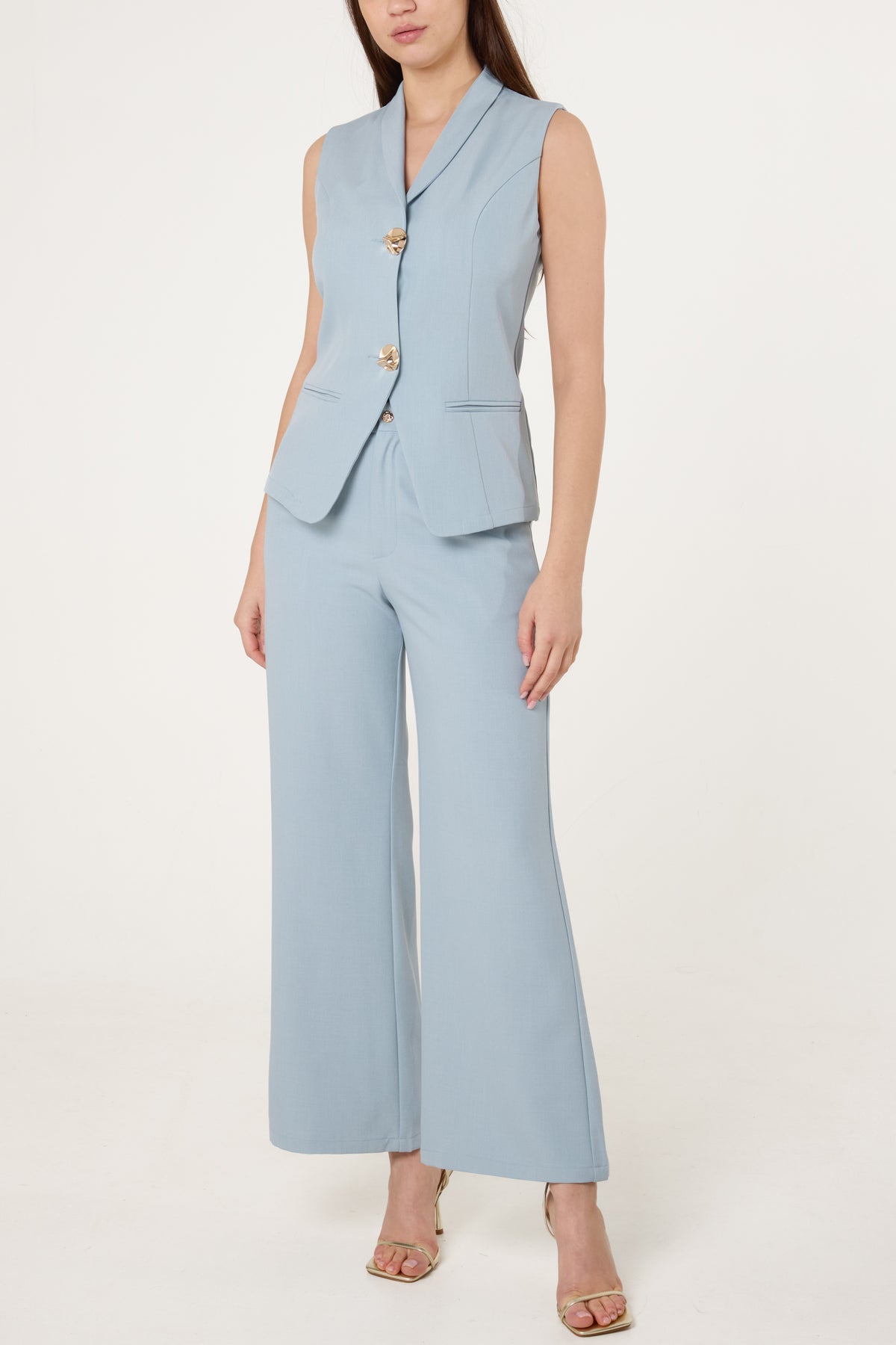Tailored Two-Piece Vest & Trouser Set
