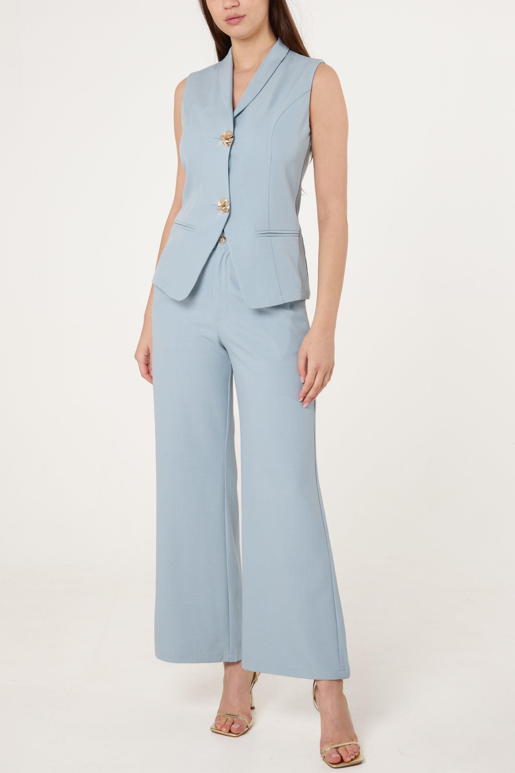 Tailored Two-Piece Vest & Trouser Set